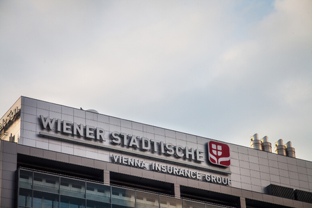 BELGRADE, SERBIA - AUGUST 1, 2018: Wiener Stadtische logo on their main office in Belgrade. Wiener Stadtische, part of Vienna Insurance Group, is one of the main insurance companies in Balkans
Picture of the main Wiener Stadtische Insurance office in new BELGRADE, SERBIA - AUGUST 1, 2018: Wiener Stadtische logo on their main office in Belgrade. Wiener Stadtische, part of Vienna Insurance Group, is one of the main insurance companies in Balkans
Picture of the main Wiener Stadtische Insurance office in new