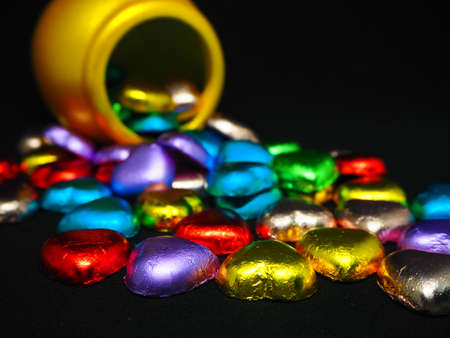 the chocolates for valentine dayの写真素材