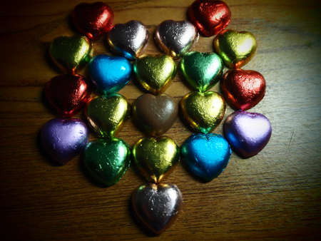 the chocolate for valentine loverの写真素材