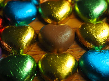 the chocolate for valentine loverの写真素材