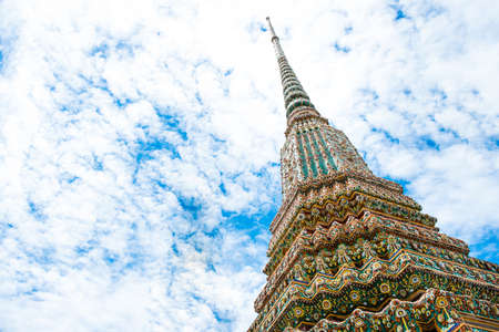 WAT PHO TEMPLE  Bangkok Thailandの写真素材