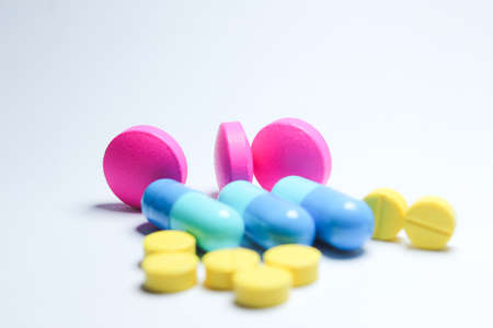 pills mix colorの写真素材