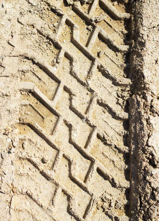 Wheel tracks