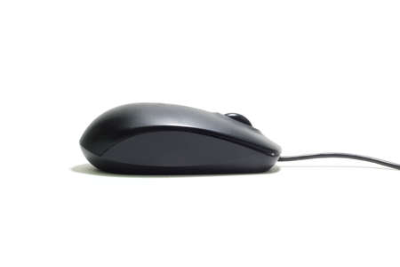 isolated white background  computer mouseの写真素材