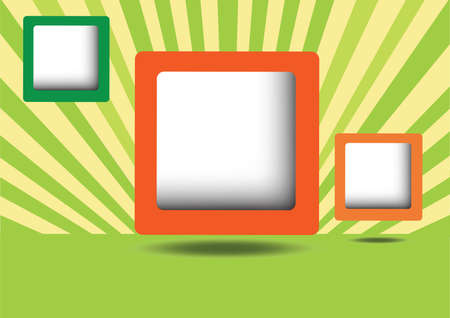 Abstract design bubble background, vector のイラスト素材