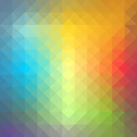 Colorful abstract polygon.Retro background vector illustrationのイラスト素材