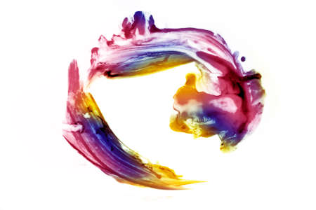 abstract art wallpaper watercolorの写真素材