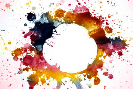 abstract art wallpaper watercolorの写真素材