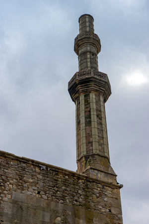 Bayezid Mehmed I Mosque in Didymoteicho town, Greece.の写真素材
