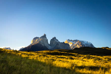 The Paine "horns"の写真素材