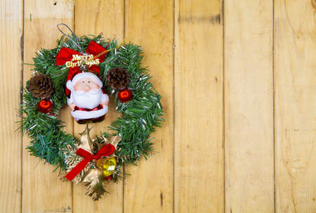 Wreath decoration  for Christmas holiday.の写真素材
