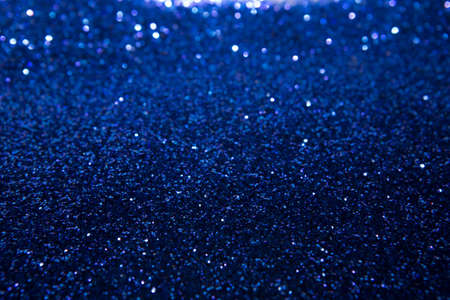 Abstract blue background. Blue glitter texture background.の写真素材