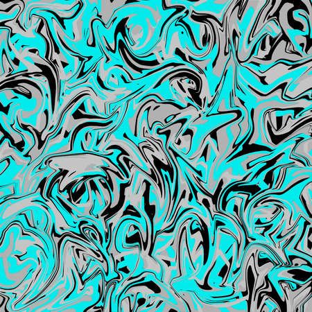 Liquid background texture: blue, black and gray. Elegant design.の写真素材