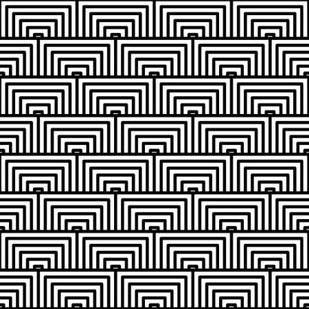 vector illustration, seamless geometric pattern, black repeating squares with overlay on white background, for packaging, textile, wallpaperのイラスト素材