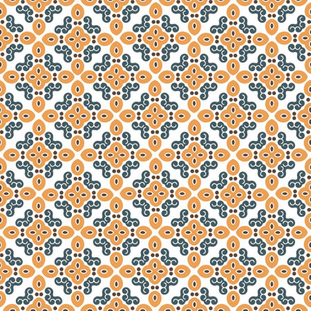 Seamless Arabic pattern, geometric Islamic ornament. Background, print. Vectorのイラスト素材