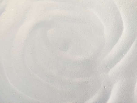 Flour texture. A spilled flour isolated. Rice flour