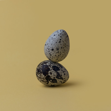 easter eggs minimal concept. egg background concept