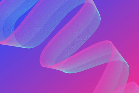 Abstract Lines Background .Vector Illustration.futuristic concept. Minimal Design