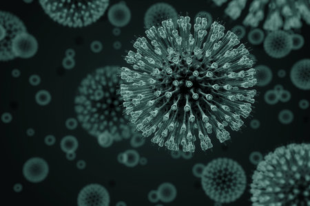 virus respiratory disease. Spread causing infection Disintegration and mutation of the virus...