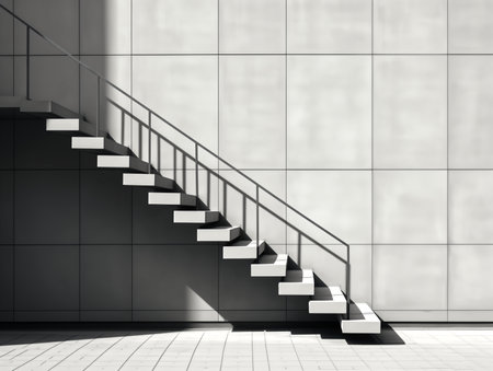 Minimalist of urban architecture, meticulously capturing captivating patterns, sleek lines, and intriguing shapes that define the cityscape. From the bold angles of skyscrapers to the subtle interplay of shadows and reflections on urban surfaces, each image is a study in simplicity and sophistication.の素材