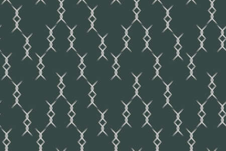 Geometric pattern design with tribal shape elements. Ideal for fabric design, paper print and web...