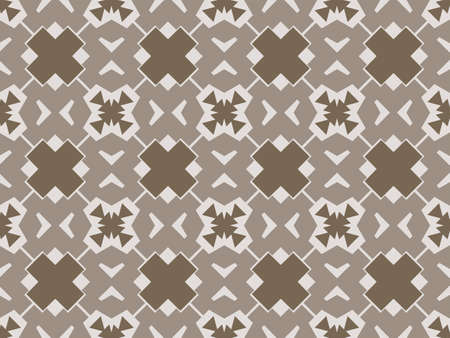Multi-Color Morocco Seamless Pattern. Traditional Arabic Islamic Background. Vintage, Turkish, Indian style Ideal for carpet, ceramics, floor tiles. Vector Illustration.のイラスト素材
