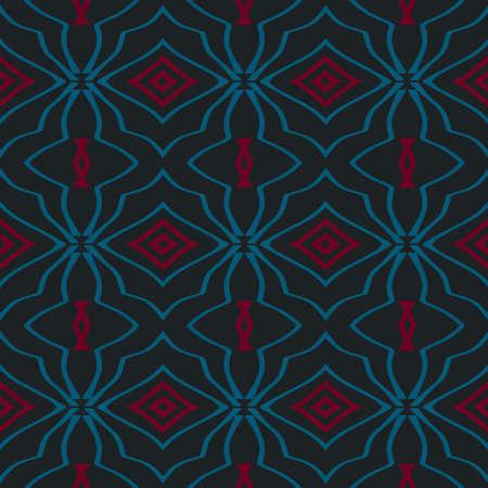 Multi-Color Morocco Seamless Pattern. Traditional Arabic Islamic Background. Vintage, Turkish,...