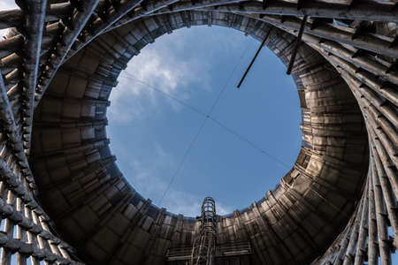 Ciechanow water tower in Poland unusual towerの写真素材