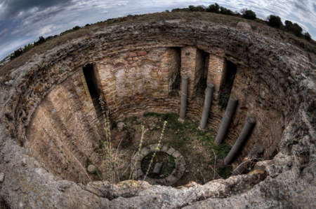 Ruins of the Ancient Carthage. Tunis, Tunisia, North Africaの写真素材