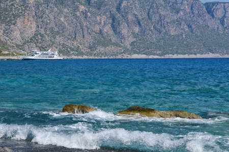 Samaria Gorge National Park in Crete Greece