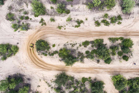 Offroad 4x4 sand rally in Polandの写真素材