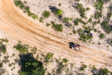 Offroad 4x4 sand rally in Polandの写真素材