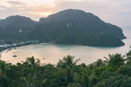 Koh Phi Phi  View Point Island in Thailand Asiaの写真素材