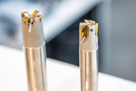 Face milling cutter flat square solid carbide endmill tools. Cutter for cnc machine. Cutting tool...