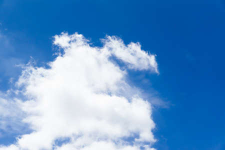 blue sky with white clouds