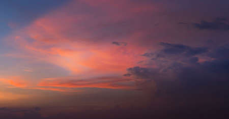 Sky in colors of fire backgrounds