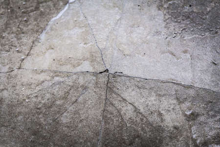 Grunge concrete cement wall with crack in Home Loft Style, great for your design and texture...