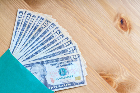 Business and finance concept. Global financial - us dollars conceptの写真素材