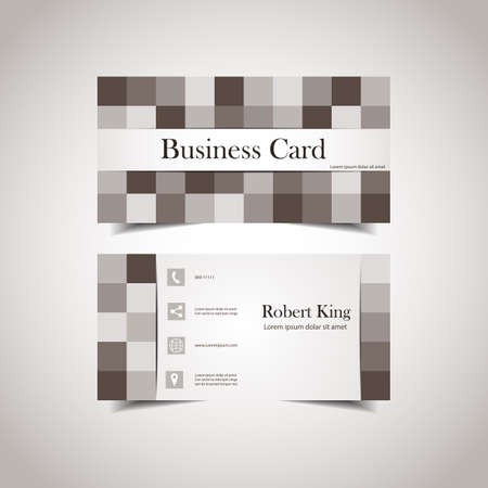 business cardのイラスト素材