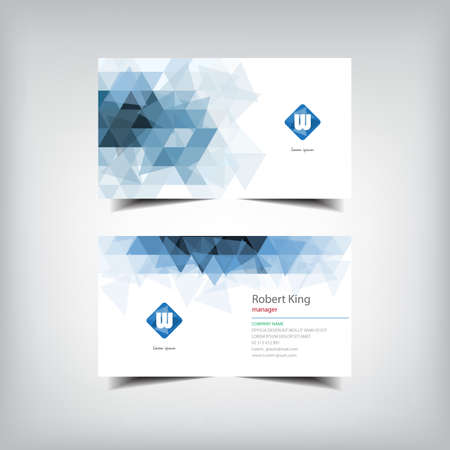 business cardのイラスト素材