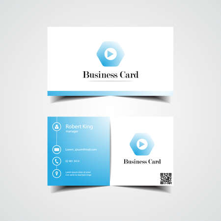 business cardのイラスト素材