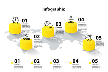 infographic country world map, international world flags, continents backgroundのイラスト素材