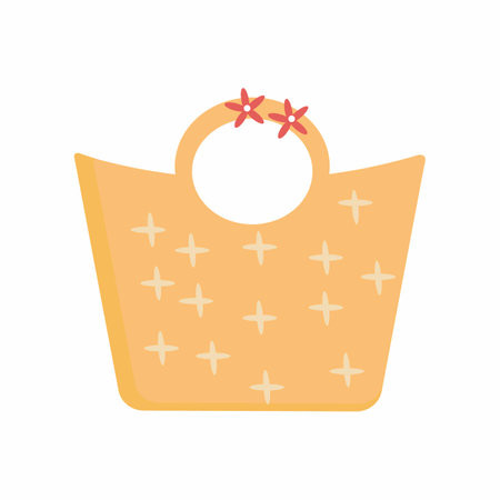 Cute Summer Vector Elements summer decoration pictures summer collection Swimming accessories, summer fruits, summer fashion.の写真素材