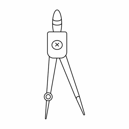 stationery vector Vector stationery illustration elements School supplies, lines, cartoon pictures, stationery.の写真素材