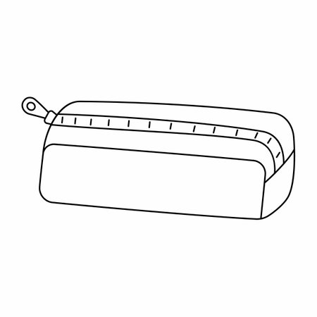stationery vector Vector stationery illustration elements School supplies, lines, cartoon pictures, stationery.の写真素材