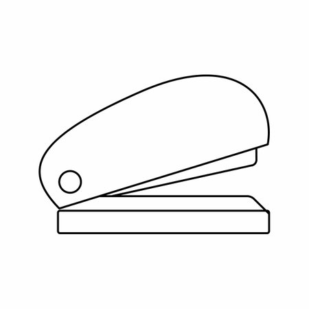stationery vector Vector stationery illustration elements School supplies, lines, cartoon pictures, stationery.の写真素材