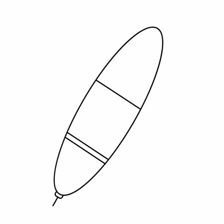 stationery vector Vector stationery illustration elements School supplies, lines, cartoon pictures, stationery.の写真素材