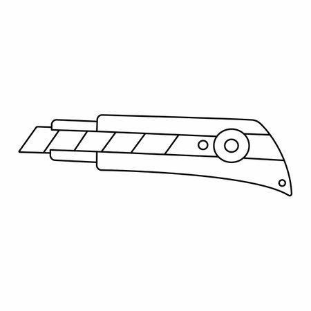 stationery vector Vector stationery illustration elements School supplies, lines, cartoon pictures, stationery.の写真素材