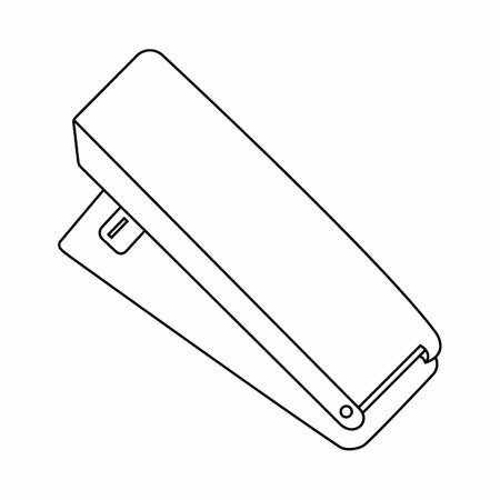 stationery vector Vector stationery illustration elements School supplies, lines, cartoon pictures, stationery.の写真素材
