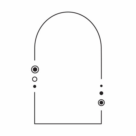Vector frame cute decorative frame Simple frame.の写真素材